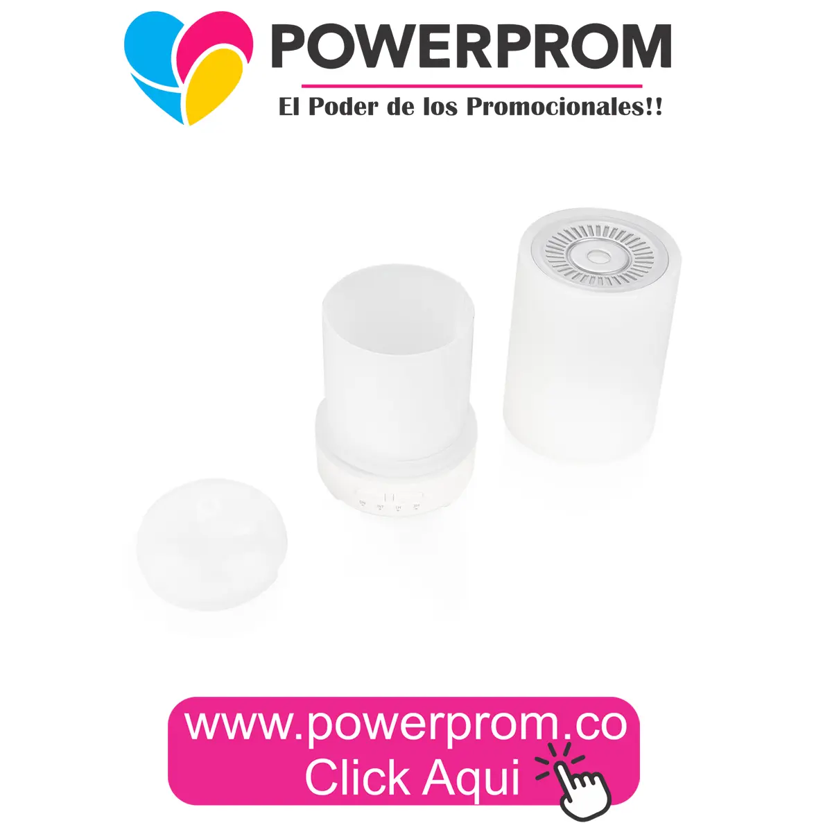 HO0399 Humidificador Blow con logo personalizado para oficina y hogar – Colombia