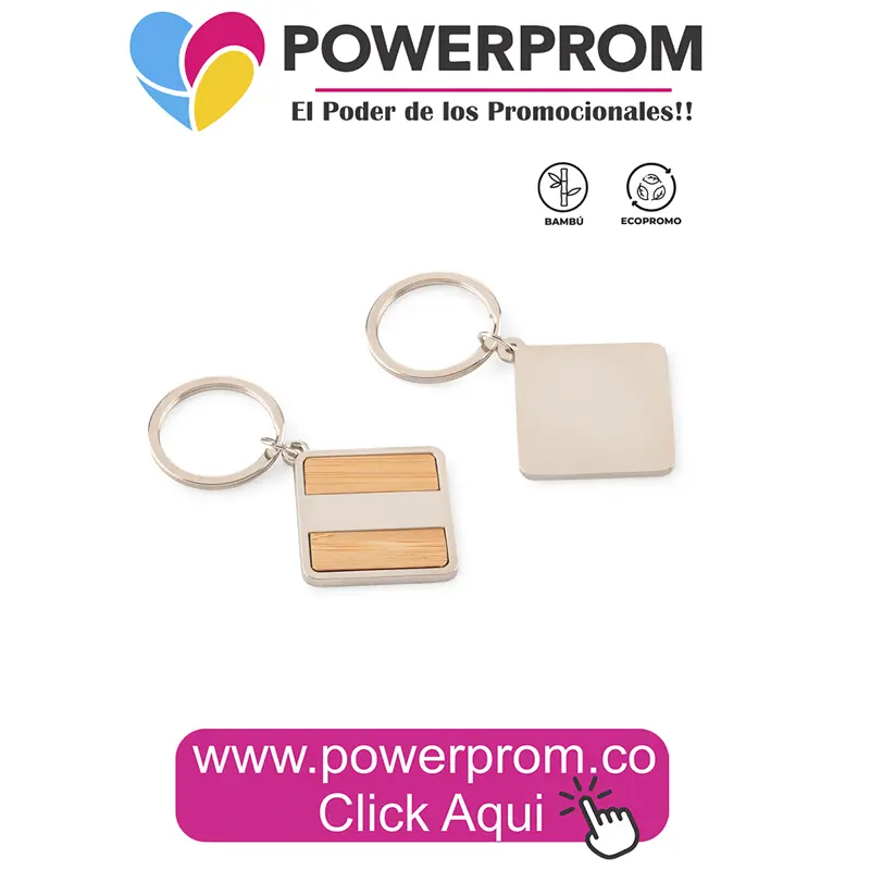 Llavero ML-417 metálico elegante personalizado