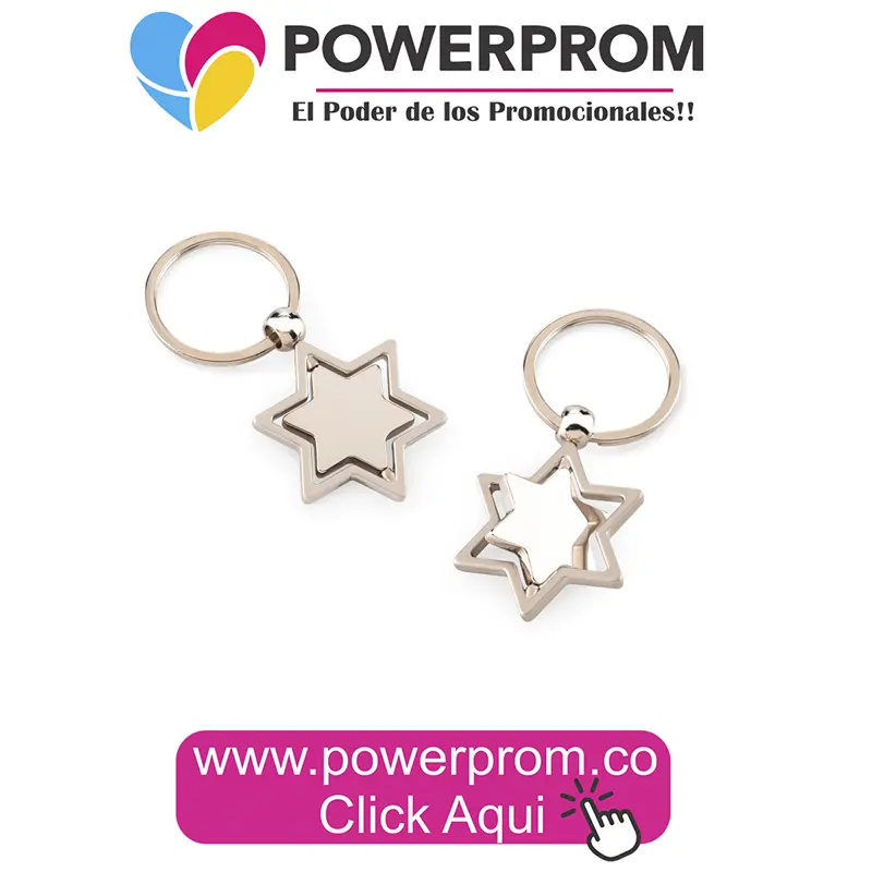 Llavero ML-419 metálico publicitario personalizado