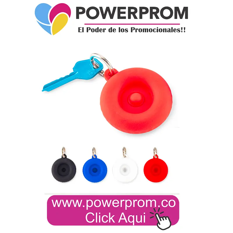 Llavero Pop It Bolt sensorial antiestrés personalizado