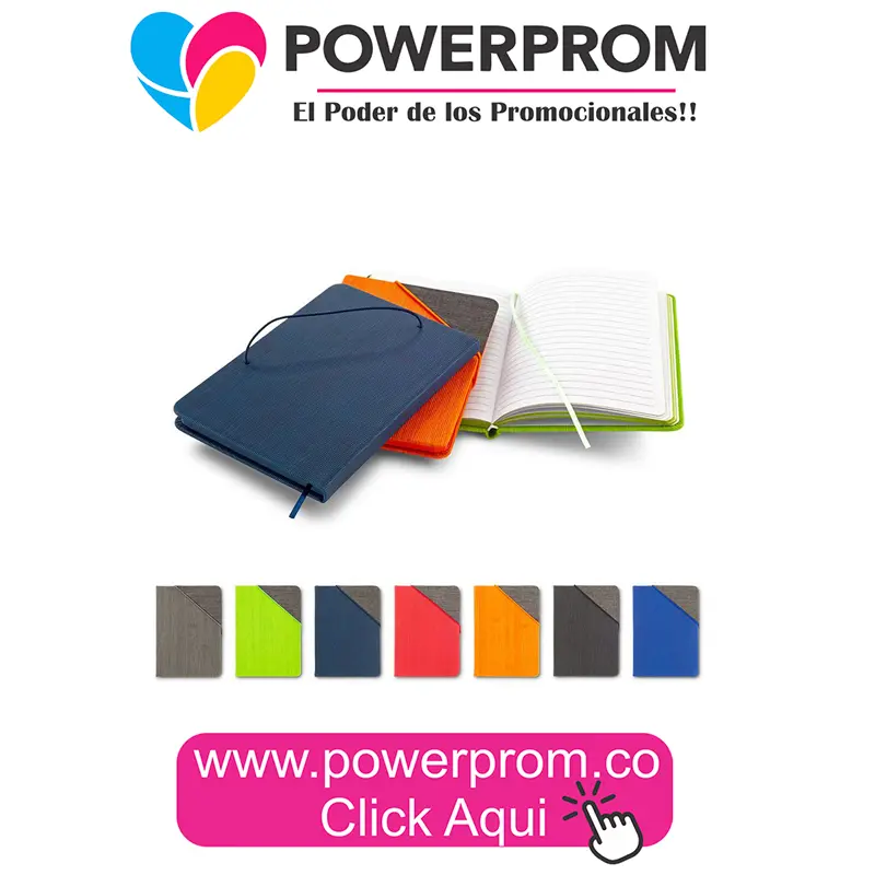 Libreta Narnia 80 hojas personalizada con logo – Colombia