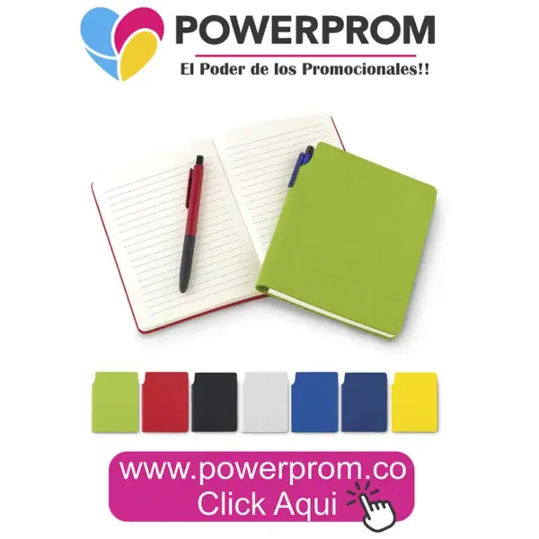 Libreta Newton personalizada para empresas en Colombia