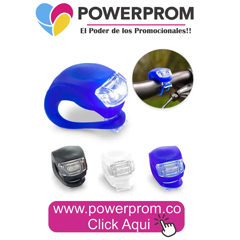 Linterna para bicicleta Snake II con luz frontal personalizable para ciclismo urbano