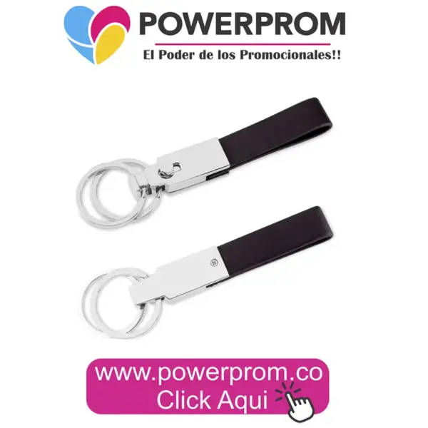 Llavero ML-217 ejecutivo personalizado con logo