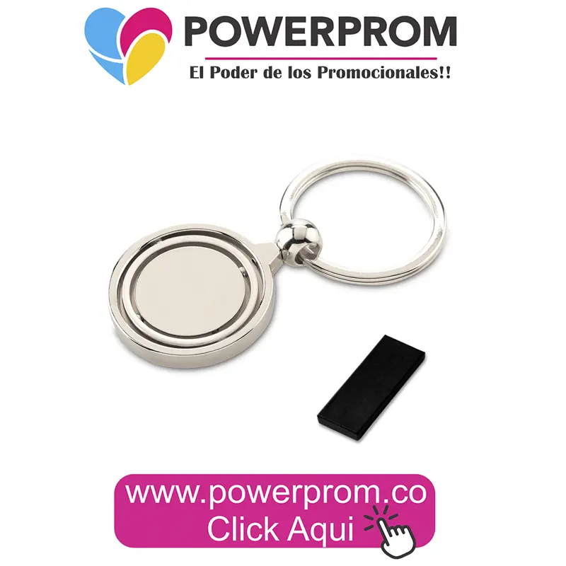 Llavero ML-368 metálico con grabado láser personalizado