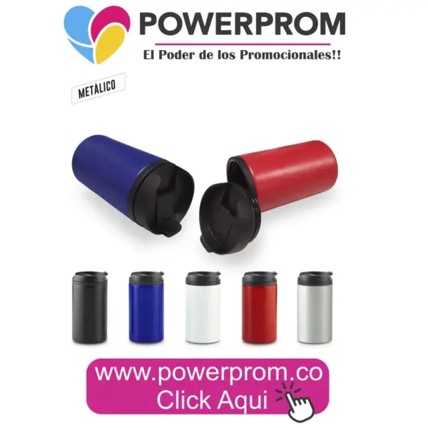 Mug metálico Troy 300 ml personalizable