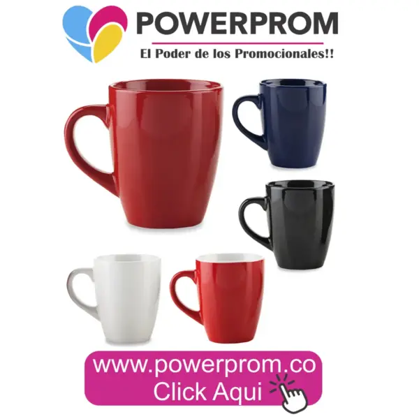 Mug Oxford de cerámica 11 oz personalizable para empresas