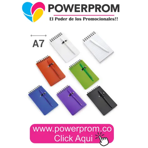 OF0254 Libreta Slim con Bolígrafo personalizada delgada – Colombia