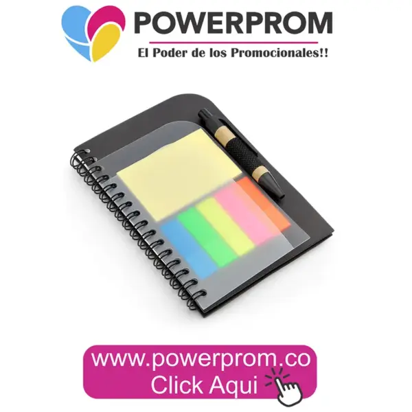 OF0519 Libreta Elemental con Bolígrafo personalizada – Colombia