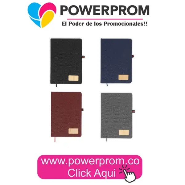 OF0592 Libreta Enigma personalizada para empresas – Colombia