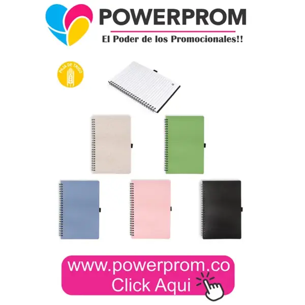 OF0594 Libreta Brainwave personalizada para creatividad y notas – Colombia