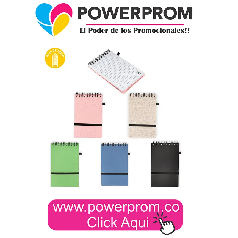 OF0595 Libreta Anytime personalizada para uso diario – Colombia