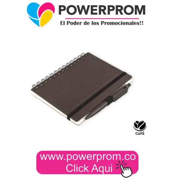 OF0597 Libreta Coffee con Bolígrafo personalizada temática café – Colombia