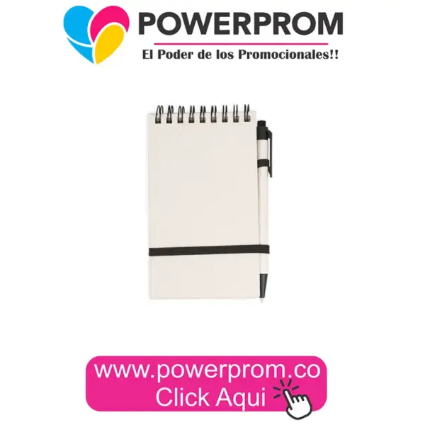 OF0608 Libreta Next Level Milk con Bolígrafo personalizada – Colombia