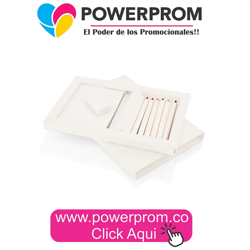 Set de Oficina Desert personalizado con logo para empresas en Colombia.