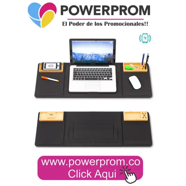 Organizador de escritorio Office personalizado con logo empresarial PowerProm – productos promocionales ejecutivos Bogotá (Usaquén, Chapinero, Suba, Engativá, Fontibón, Kennedy, Bosa, Tunjuelito, San Cristóbal, Teusaquillo, Puente Aranda, Barrios Unidos, Santa Fe, Antonio Nariño, Rafael Uribe Uribe, Ciudad Bolívar, Candelaria, Sumapaz) y principales ciudades de Colombia.