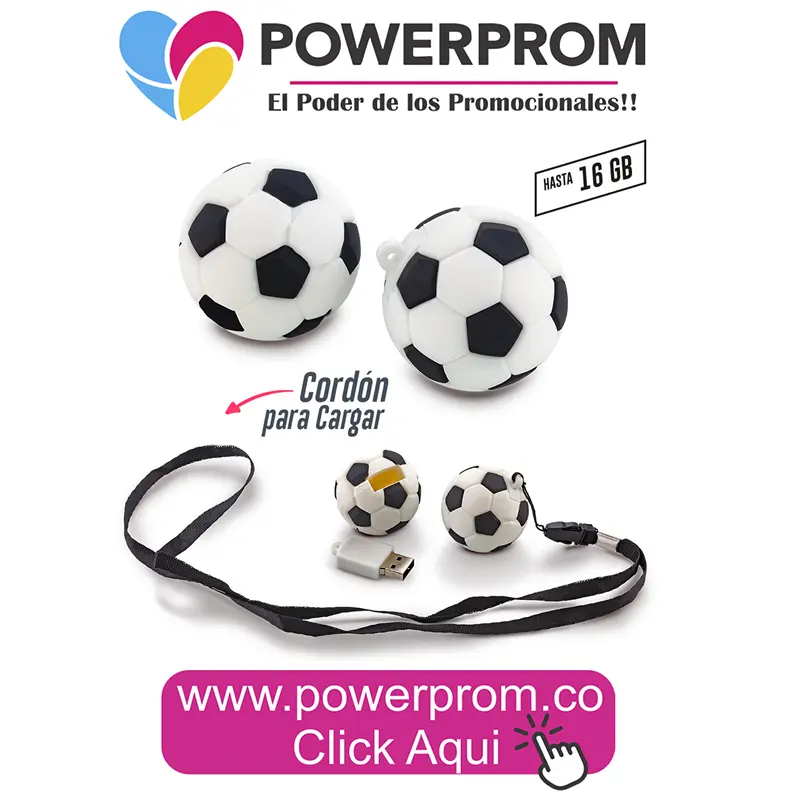 Memoria USB PVC Soccer balón de fútbol personalizada OF-228-CH