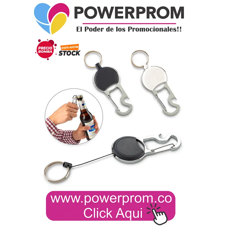 Portaidentificador de carnet con destapador personalizado con logo