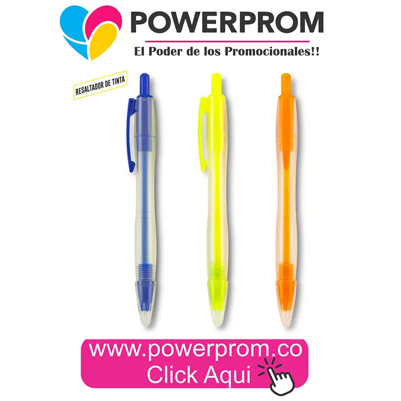 Resaltador Winston personalizado | PowerProm Colombia