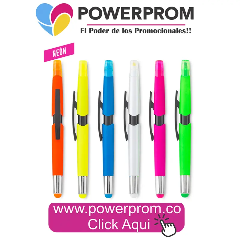 Resaltador Royce Neon 3-1 personalizado | PowerProm Bogotá