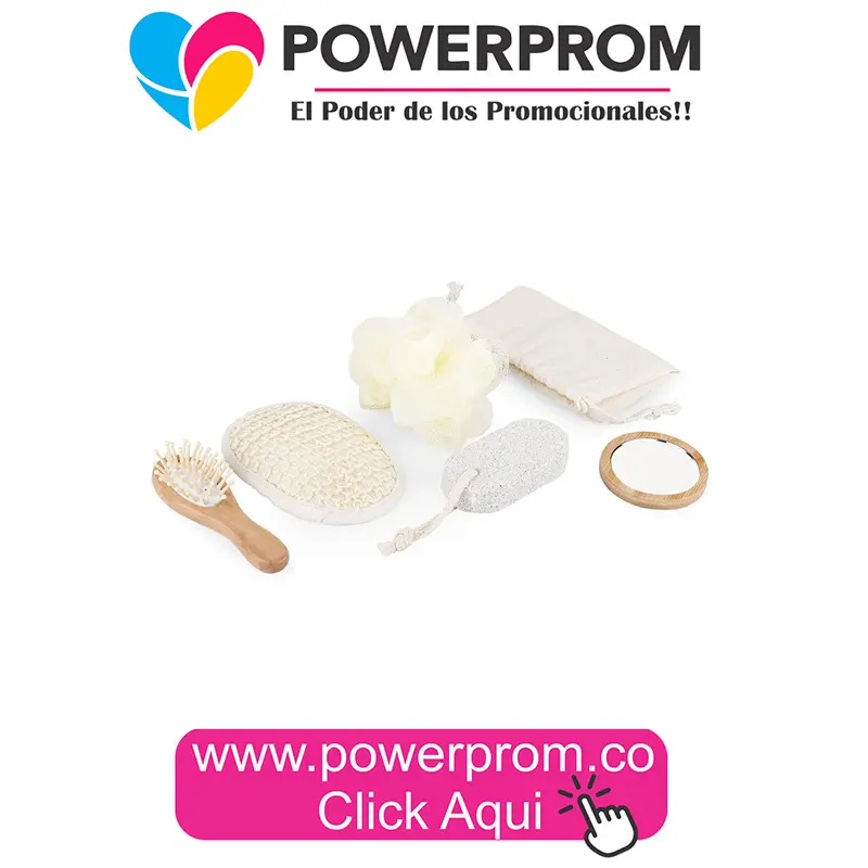 Set de baño Cotton con toalla/accesorios personalizados