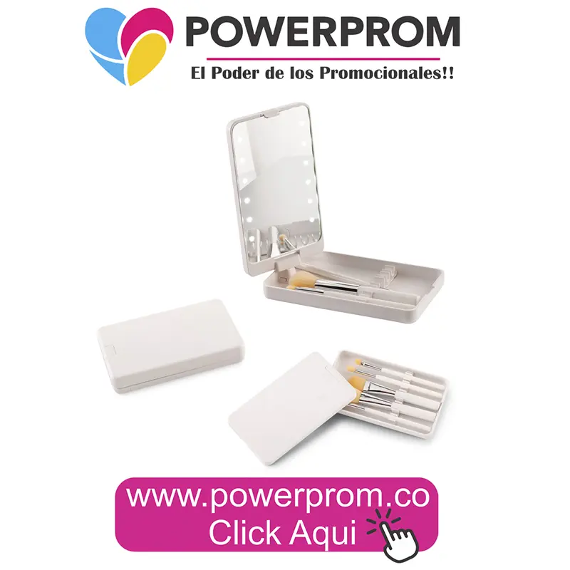 set de brochas mirror light