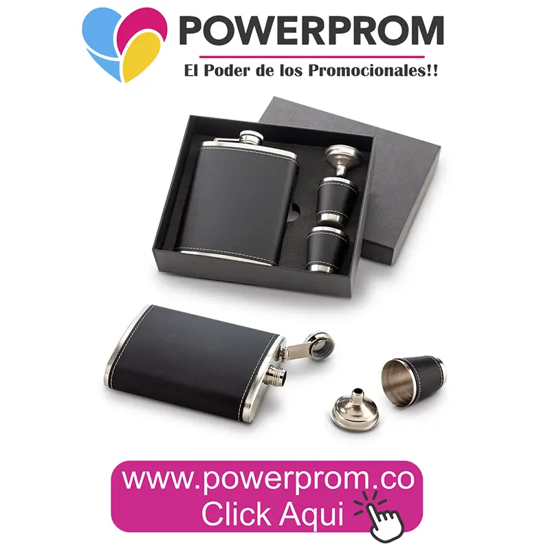 Set Licorera Malt personalizado para regalos empresariales PowerProm