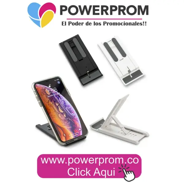 Soporte Miller personalizado para móviles PowerProm Bogotá y Colombia