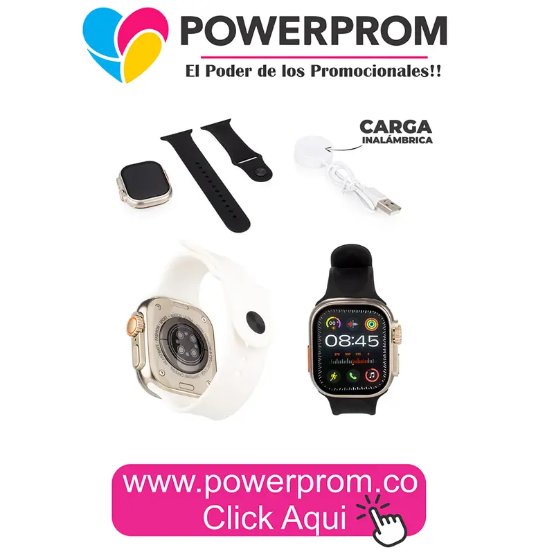 Smartwatch Century con estilo moderno y personalización corporativa