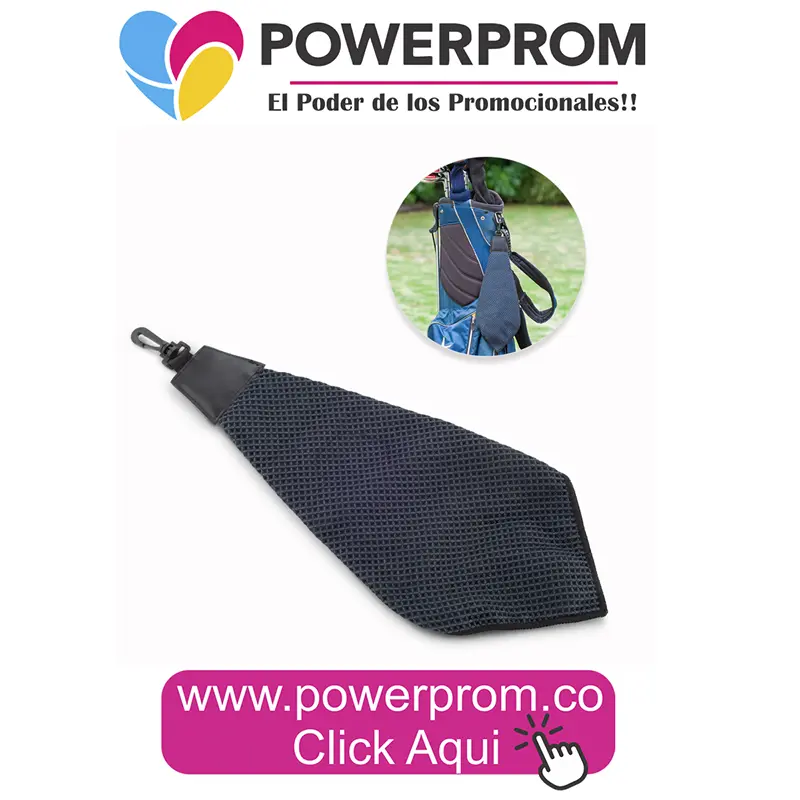Toalla para Golf Mickelson personalizada PowerProm Bogotá y principales ciudades