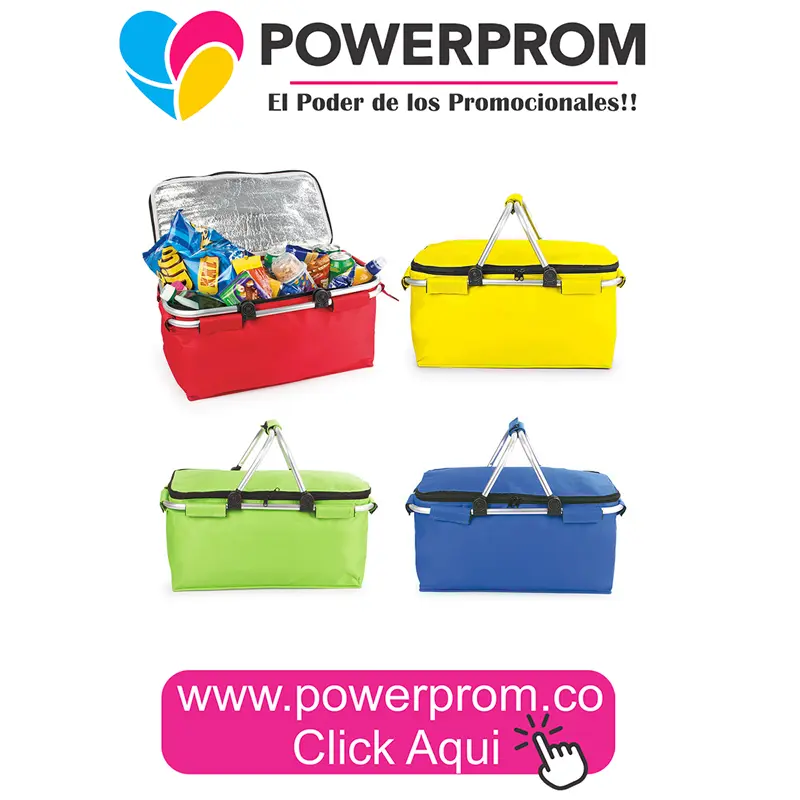 Basket Luxe canasta térmica tipo mercado personalizada