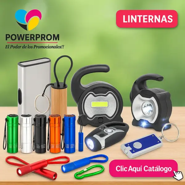 Linternas promocionales personalizadas