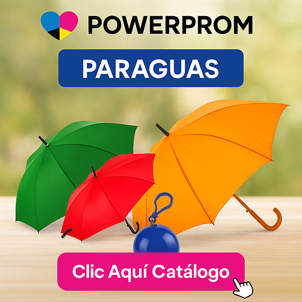 Paraguas promocionales personalizados